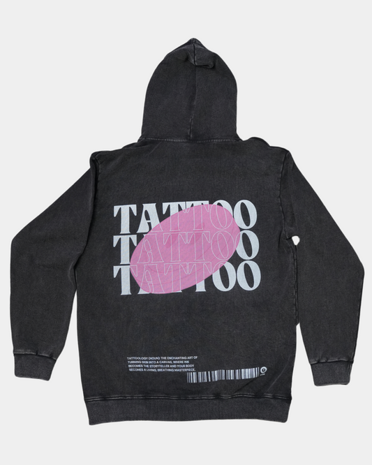 Happy Face Tattoo Hoodie