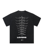 Chrome Spine T-Shirt by Luis Rivas