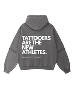 Never Waste Talent™ Hoodie – Tattooers Are The New Athletes