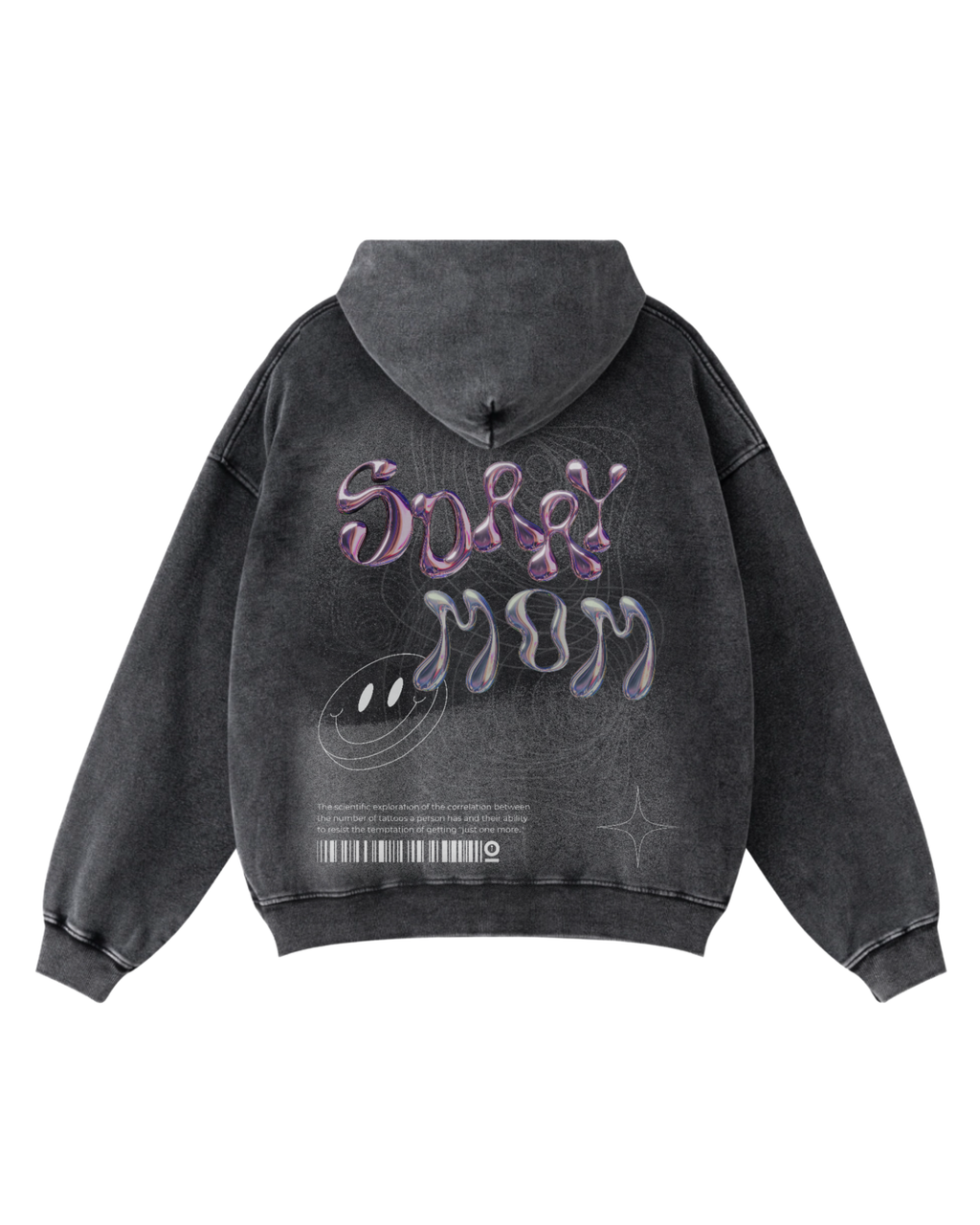 Chrome Bubble "Sorry Mom" Hoodie