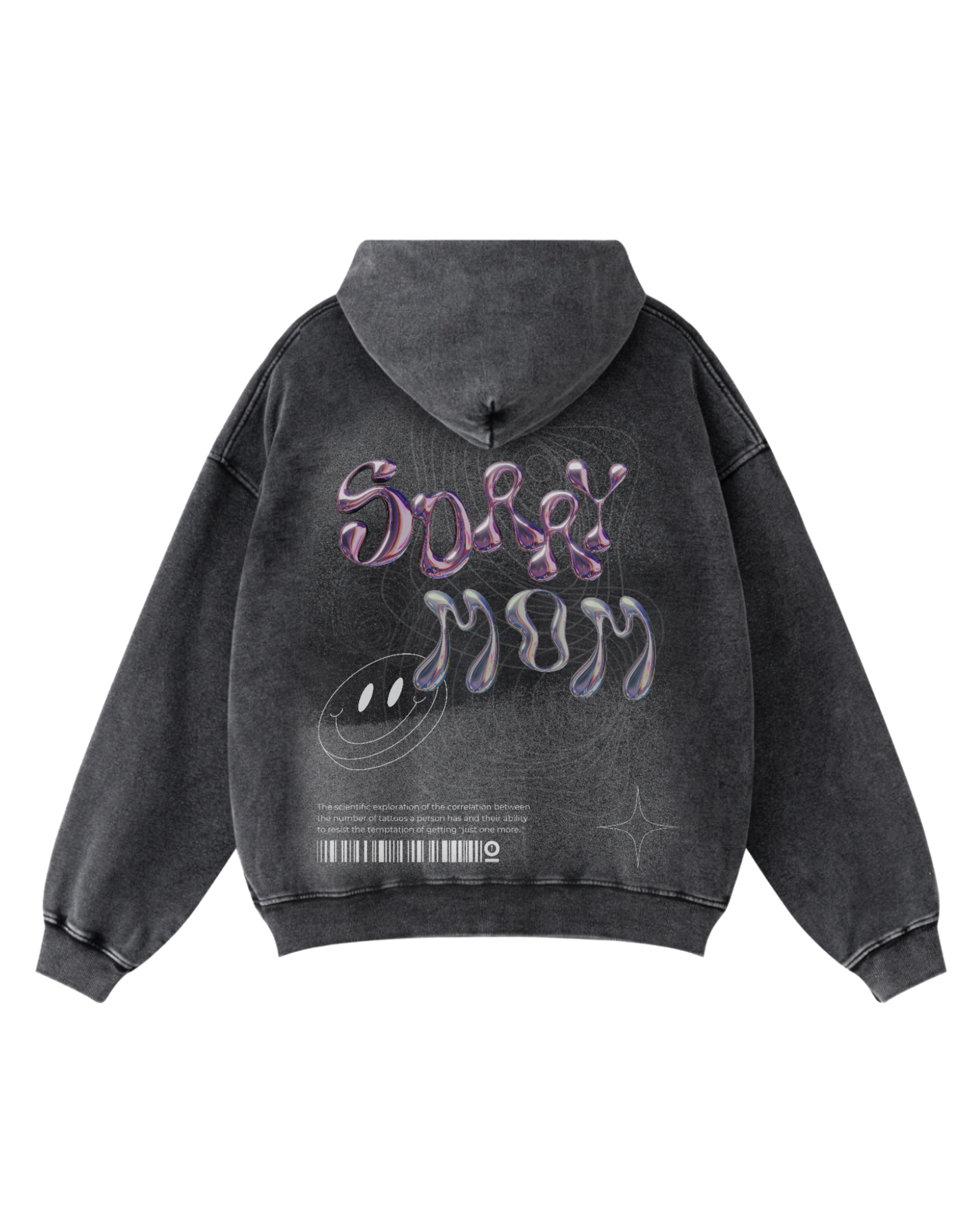 Chrome Bubble "Sorry Mom" Hoodie